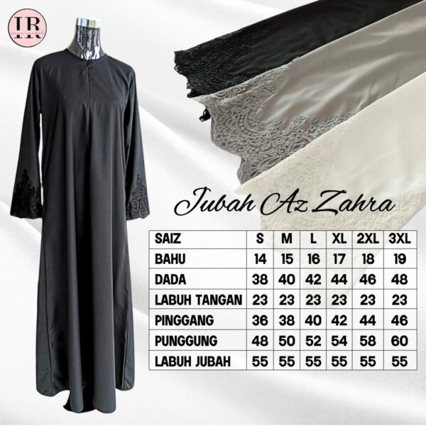 Jubah Az Zahra - Image 8