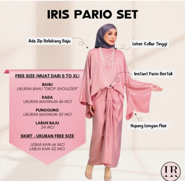 Kurung Iris Pario - Image 6